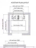 Hoistway Plan Layout